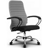Кресло Метта SU-CP-10P светло-серый для руководителя, ткань фото 1