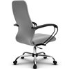Кресло Метта SU-CP-10P светло-серый для руководителя, ткань фото 6