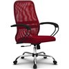 Кресло Метта SU-CP-8 красный для руководителя, сетка/ткань фото 4