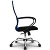 Кресло Метта SU-CP-8 синий для руководителя, сетка/ткань фото 2
