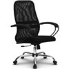 Кресло Метта SU-CP-8 черный для руководителя, сетка/ткань фото 1