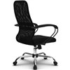Кресло Метта SU-CP-8 черный для руководителя, сетка/ткань фото 3