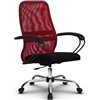 Кресло Метта SU-CP-8P красный для руководителя, сетка/ткань фото 1