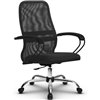 Кресло Метта SU-CP-8P темно-серый для руководителя, сетка/ткань фото 4