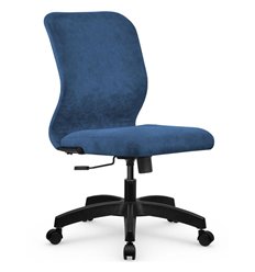 Офисное кресло Метта SU-Mr-4/подл.000/осн.001 светло-синий, велюр фото 1