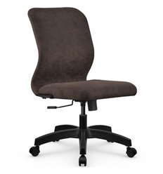 Офисное кресло Метта SU-Mr-4/подл.000/осн.001 темно-коричневый, велюр фото 1