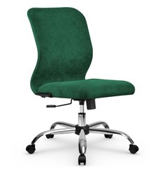 Офисное кресло Метта SU-Mr-4/подл.000/осн.003 зеленый, велюр фото 1