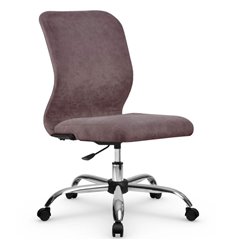 Офисное кресло Метта SU-Mr-4/подл.000/осн.006 темно-розовый, велюр фото 1
