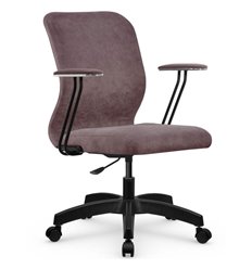 Офисное кресло Метта SU-Mr-4/подл.079/осн.005 темно-розовый, велюр фото 1