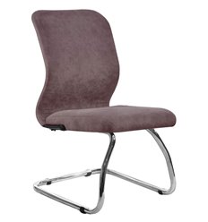Офисное кресло Метта SU-Mr-4/подл.000/осн.007 темно-розовый, велюр, полозья фото 1