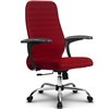 Кресло Метта SU-CM-10 красный для руководителя, ткань фото 4