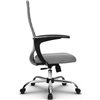 Кресло Метта SU-CM-10 светло-серый для руководителя, ткань фото 5