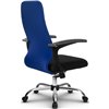 Кресло Метта SU-CM-10 синий для руководителя, ткань фото 3