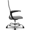 Кресло Метта SU-CM-10P светло-серый для руководителя, ткань фото 5