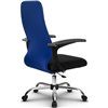 Кресло Метта SU-CM-10P синий для руководителя, ткань фото 3