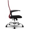 Кресло Метта SU-CM-8 красный для руководителя, сетка/ткань фото 2