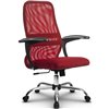 Кресло Метта SU-CM-8 красный для руководителя, сетка/ткань фото 4