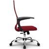 Кресло Метта SU-CM-8 красный для руководителя, сетка/ткань фото 5