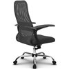 Кресло Метта SU-CM-8 темно-серый для руководителя, сетка/ткань фото 6