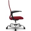 Кресло Метта SU-CM-8P красный для руководителя, сетка/ткань фото 5