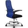 Кресло Метта SU-CM-8P синий для руководителя, сетка/ткань фото 3
