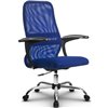 Кресло Метта SU-CM-8P синий для руководителя, сетка/ткань фото 4