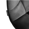 DOBRIN Olivia LML-8078-1 темно-серый велюр, ножки черные фото 7