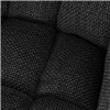 DOBRIN Lucas LMN-1406 серая ткань, ножки черные фото 9