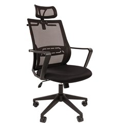 Офисное кресло CHAIRMAN 545 черный, сетка/ткань фото 1