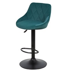 Барный стул Престиж WX-2397 зеленый, велюр фото 1
