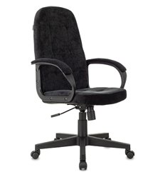 Кресло для руководителя Бюрократ CH 002 LT20, ткань, цвет черный фото 1