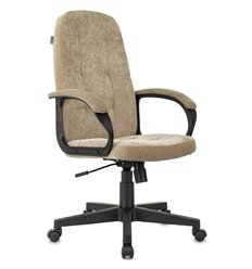 Кресло для руководителя Бюрократ CH 002 LT21, ткань, цвет песочный фото 1