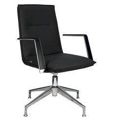 Офисное кресло RV DESIGN Crown-ST C1819 графит, алюминий, экокожа фото 1