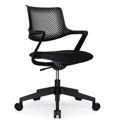 Дизайнерское кресло RV DESIGN Dream B2202 черный, пластик/ткань фото 1