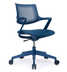 Дизайнерское кресло RV DESIGN Dream B2202 темно-синий, пластик/ткань фото 1