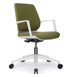 Офисное кресло RV DESIGN Colt B1903 темно-зеленый, ткань, белый пластик фото 1