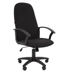 Кресло для руководителя CHAIRMAN 289 NEW OS-01 черный, ткань фото 1