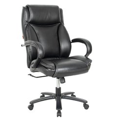 Кресло для руководителя CHAIRMAN CH400 экокожа, черный фото 1