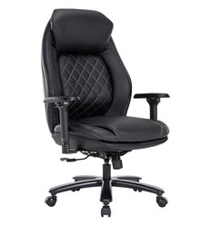 Кресло для руководителя CHAIRMAN CH403 экокожа, черный, фото 1