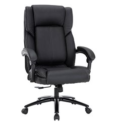 Офисное кресло CHAIRMAN CH415 экокожа, черный фото 1