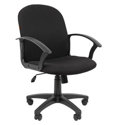 Компьютерное кресло CHAIRMAN 681 T08 черный, ткань, фото 1
