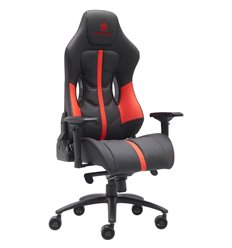 Офисное кресло EVERPROF Jaguar Экокожа Красный/Черный фото 1