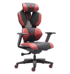Кресло компьютерное EVERPROF Tiger Экокожа Красный/Черный фото 1