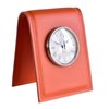 Часы настольные с циферблатом D85, кожа Cuoietto оранжевый фото 1