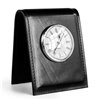 Часы настольные с циферблатом D85, кожа Full Grain Black/Сuoietto черный фото 1