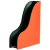 Лоток А4 вертикальный, кожа Cuoietto оранжевый/зеленый фото 1
