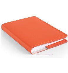 Ежедневник в кожаной обложке, кожа Cuoietto оранжевый фото 1
