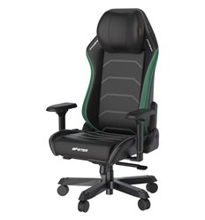 Кресло для руководителя DXRacer I-DMC/MAS2022/NE Master Iron Series, экокожа, цвет черный/зеленый фото 1