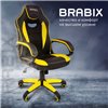 BRABIX Blaze GM-162, ткань/экокожа, черное/желтое фото 11