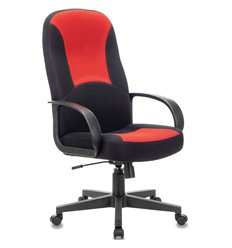Офисное кресло BRABIX City EX-512, ткань TW, черный/красный фото 1